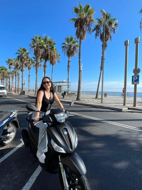 Barcelona Kick Start: 2-Hour Guided Scooter Tour - How the scooter experience works when you are not driving