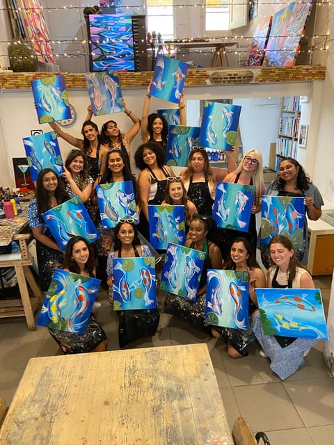 Barcelona: Learn to paint, sip wine, enjoy snacks & music - Who should book Arte Bar, and who might pass