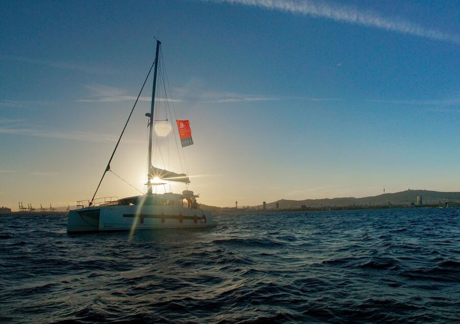 Barcelona: Lunch or Dinner on the Mediterranean Sailing Tour - Port Olímpic, safety briefing, and settling into the rhythm