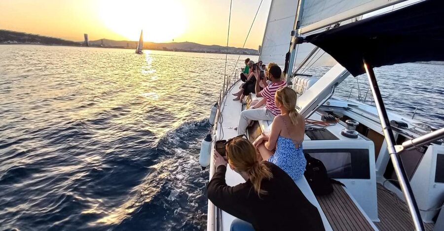 Barcelona: Luxury Private Sunset Yacht Cruise - Drinks, snacks, towels, blankets, and the onboard comfort factor