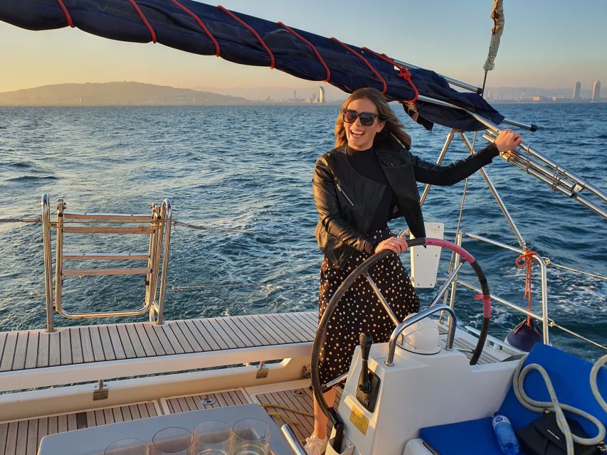 Barcelona: Luxury Private Yacht Daytime Cruise - Cava, snacks, blankets, and the onboard music vibe