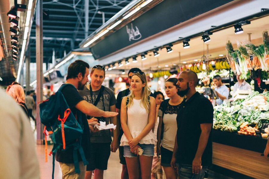 Barcelona Market Food Tour, Local & Artisanal Tastings - Drinks with tapas: vermouth and wine without the chaos
