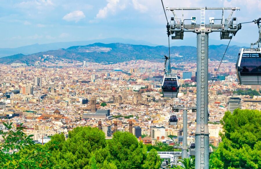 Barcelona: Montjuïc Cable Car Ticket with Audio Guide - Santa Maria del Mar: A Place To Slow Down After The Noise