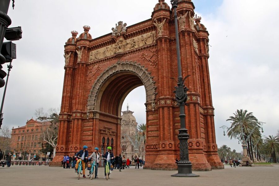 Barcelona: Montjuic Hill E-Bike Tour - Port Vell to Maremagnum, with Columbus watching the water