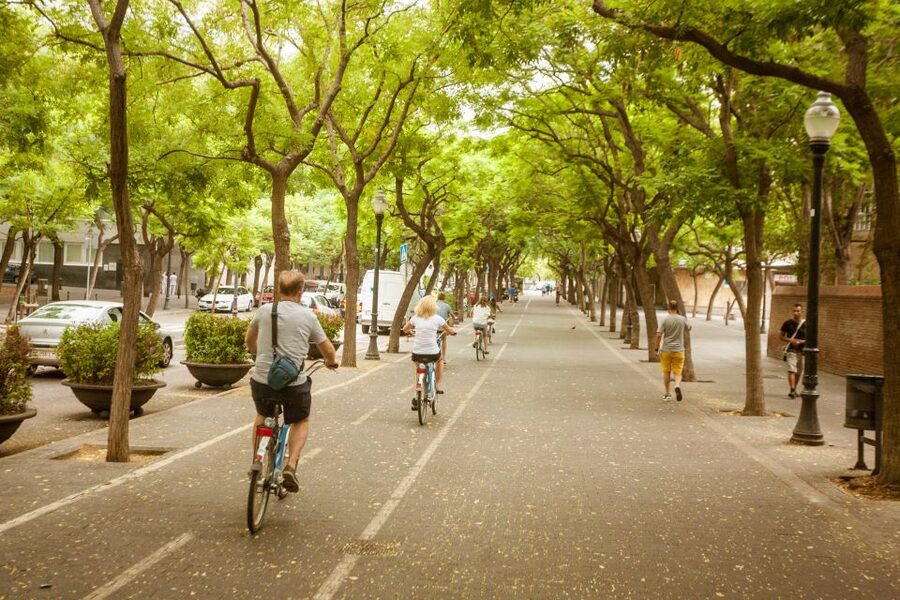 Barcelona Montjuic Three-Hour Bike Tour - Port Vell at the end: from fishermen streets to trend