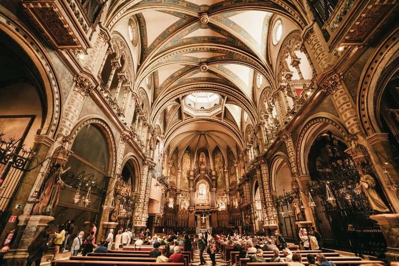 Barcelona: Montserrat and Winery Tour with Tapas or Lunch - The Cogwheel Train Moment: Views That Make the Day Click