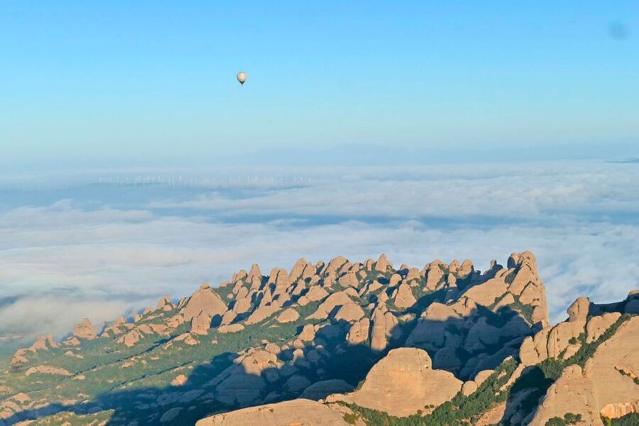 Barcelona: Montserrat Hot-Air Balloon & Monastery Experience - Your champagne toast comes with the right kind of celebration