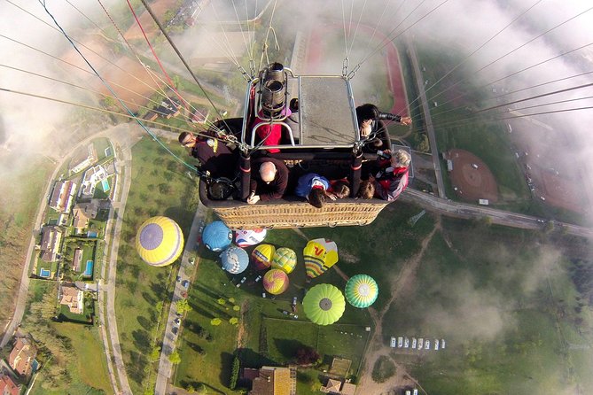 Barcelona: Montserrat Hot Air Balloon Ride with Champagne Toast - Logistics that can catch you: restroom limits and what to wear