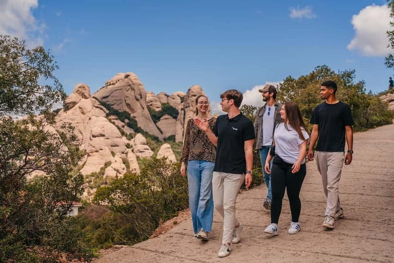 Barcelona: Montserrat Monastery and Black Madonna Day Trip - Funicular Up, One-Hour Down: The Gentle Hike Option