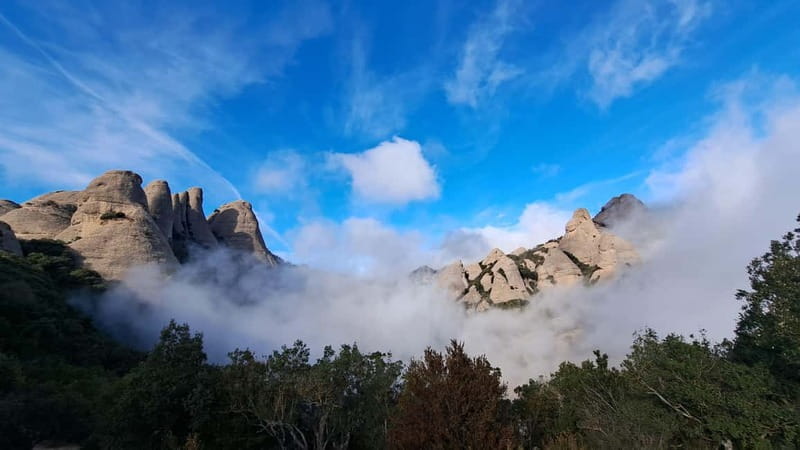 Barcelona: Montserrat Monastery and Natural Park Guided Tour - Pickup at Passeig de Gràcia and a smooth van ride west