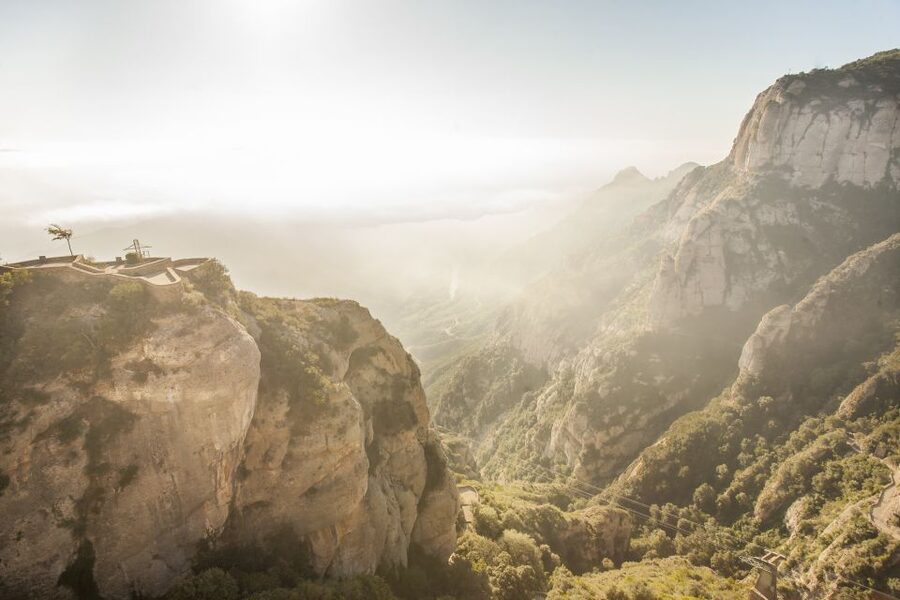 Barcelona: Montserrat with Winery Visit and Farmhouse Lunch - Pares Balta Winery Tour and Underground Cellars