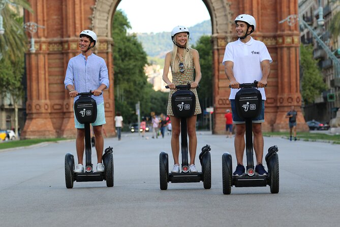 Barcelona: Olympic Segway Tour - Modernisme spotting on the way to Castle of the Three Dragons