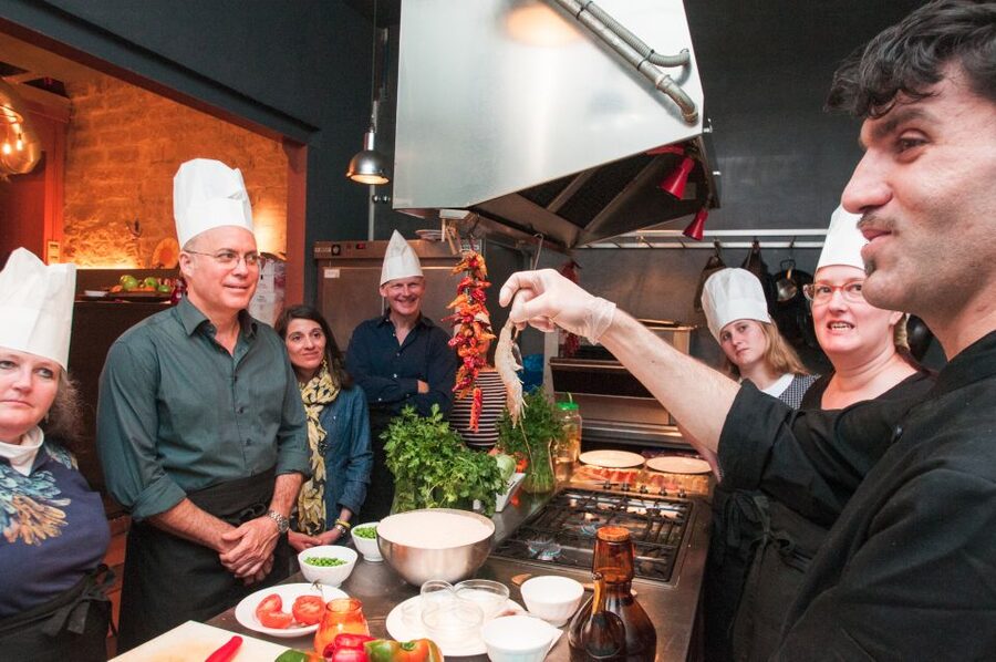 Barcelona: Paella Cooking Experience & Boqueria Market Tour - Tapas Break: Pan con tomate and Pintxos/Montaditos You Can Recreate
