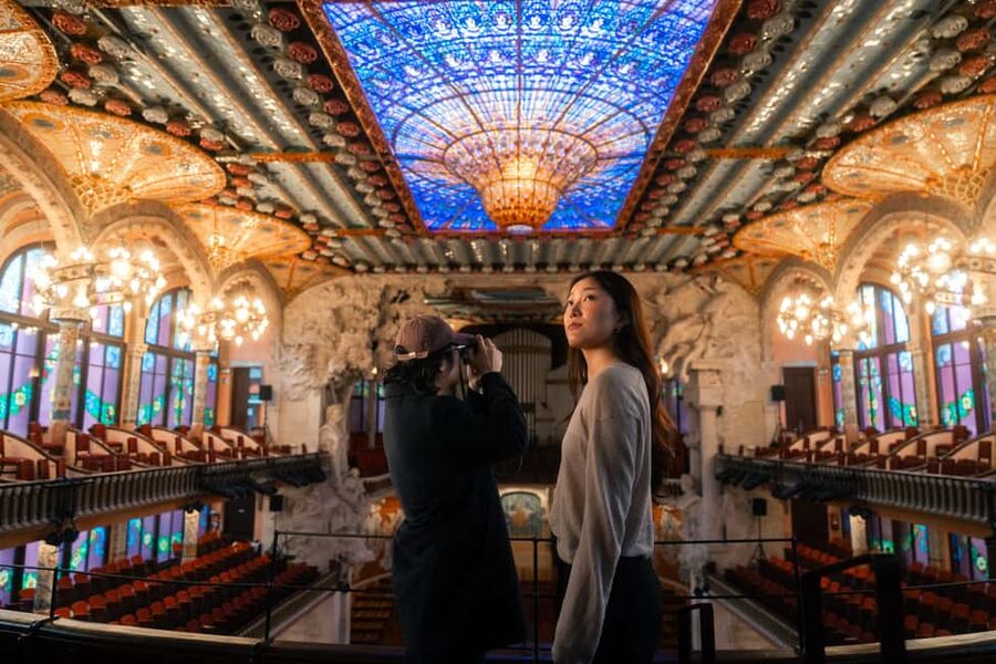 Barcelona: Palau de la Música Self-Guided Tour - Palau de la Música Catalana, in plain terms