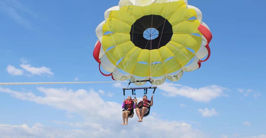 Barcelona: Parasailing with 360º Panoramic Skyline Views - The Lift-Off: 10 to 15 Minutes at Up to 150 Meters