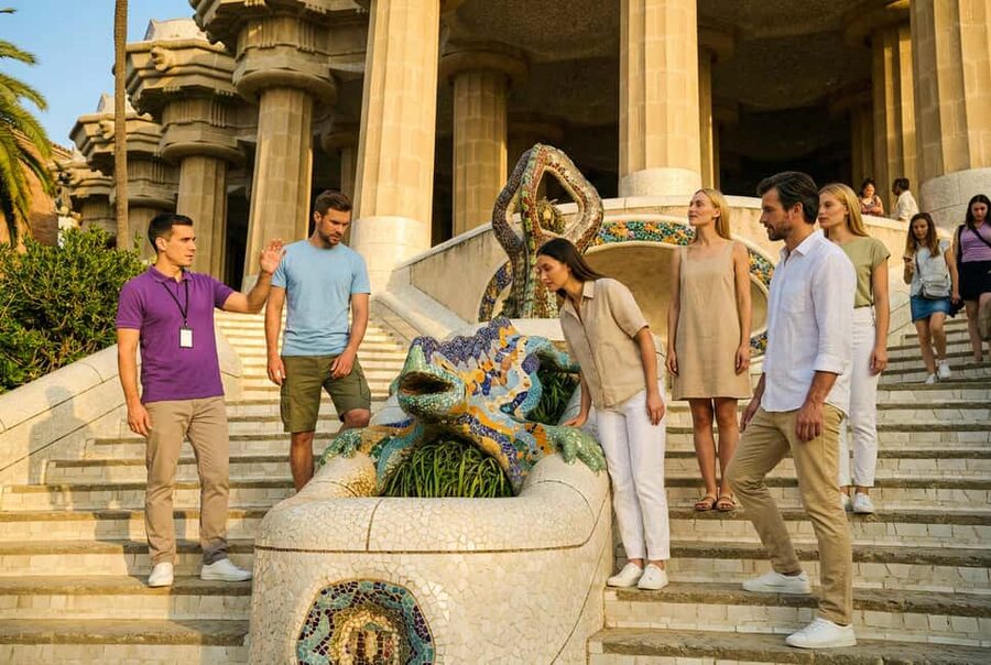 Barcelona: Park Güell Guided Tour with Fast-Track Ticket - Gaudí House Museum stop, where the story feels personal