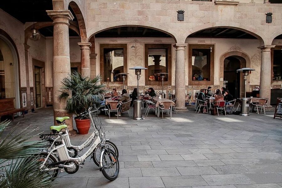 Barcelona: Private 5 Neighborhoods Tour by Electric Bike - L’Eixample on Passeig de Gràcia, Modernisme you can actually see