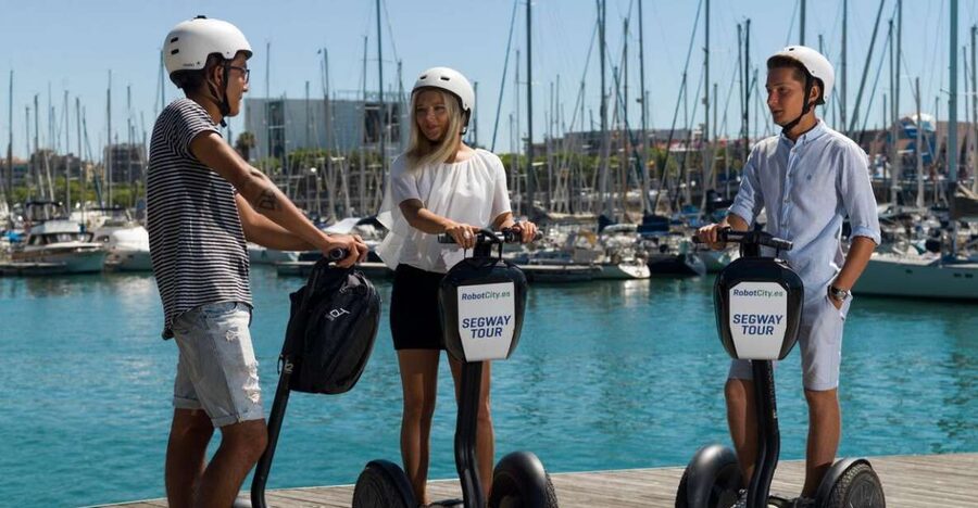 Barcelona: Private Gaudi Guided Segway Tour - Getting started at Robot City, then training before you ride