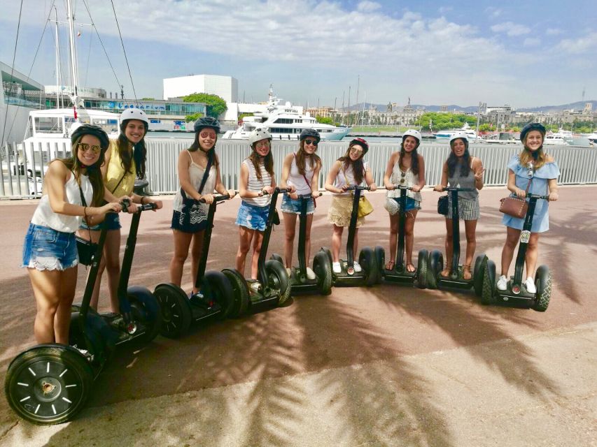Barcelona: Private Guided Segway Tour - From the Beach to Port Vell and the Columbus Monument