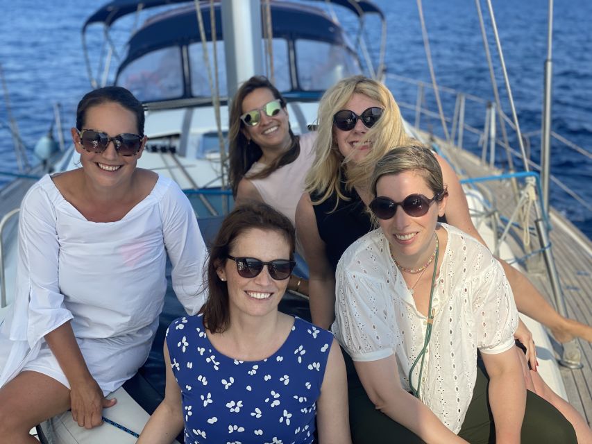 Barcelona: Private Luxury Sailing Tour - The Swim Stop: Clear Water, Anchor Time, and Wildlife Odds