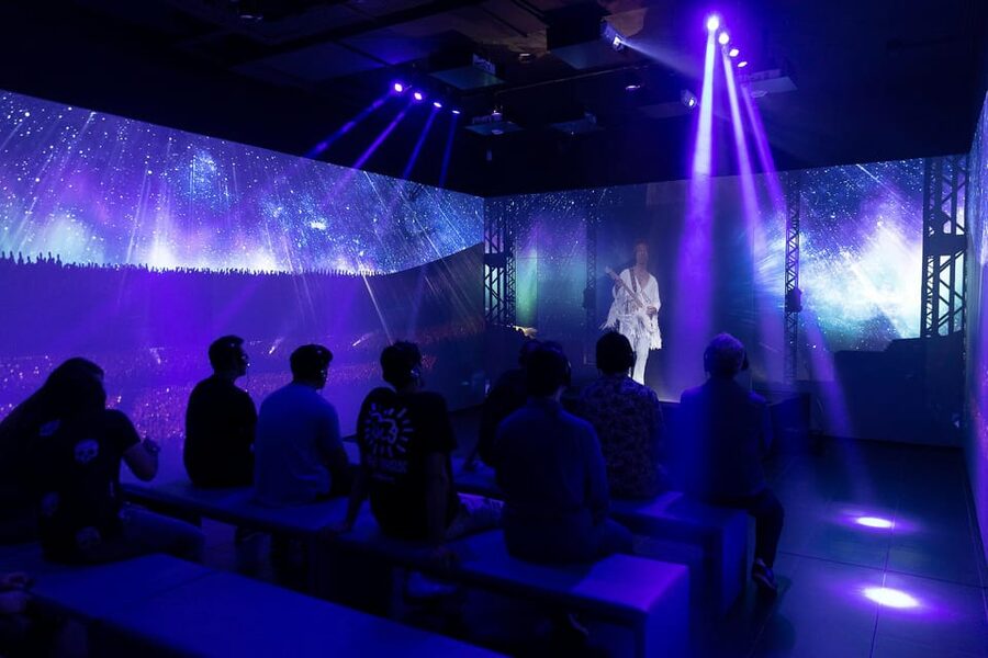 Barcelona: Rock Museum- Guitar Legends Hall - Holographic Concert Moments: Reliving Iconic Performances on Purpose