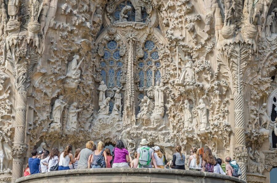 Barcelona: Sagrada Familia Fast-Track Guided Tour - Nativity vs Passion: two façades that tell the story in stone