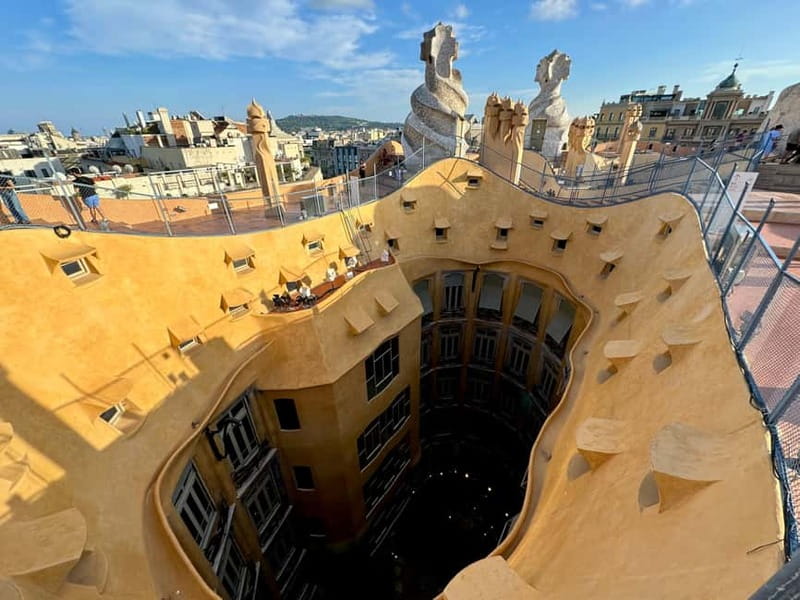 Barcelona: Sagrada Familia, La Pedrera & Cava Tasting Tour - La Pedrera (Casa Milà): the inside you do not want to miss
