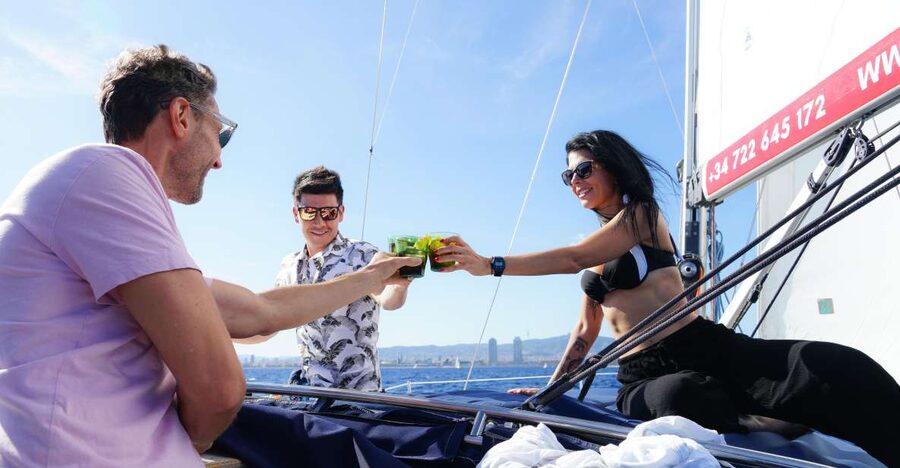 Barcelona: Sailing Tour with Vermouth and Drinks - Board the 12-Meter Yacht, Settle In, and Start With Vermouth