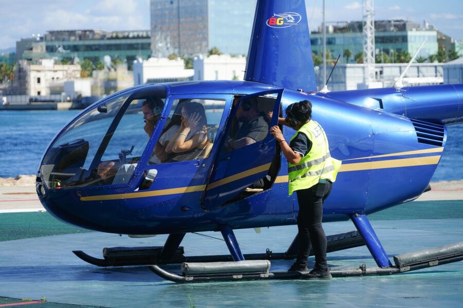 Barcelona: Scenic Helicopter Flight - The 40-minute private upgrade over Barcelona and Montserrat