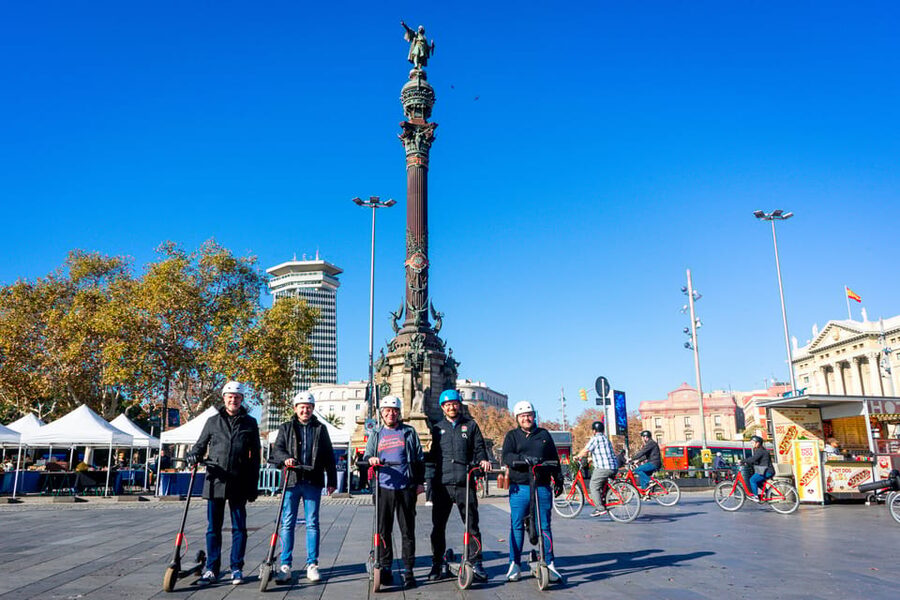 ❤️Barcelona Segway Tour ❤️ with a Local Guide - Starting Point to Muralla Romana: Getting Oriented in the Old City