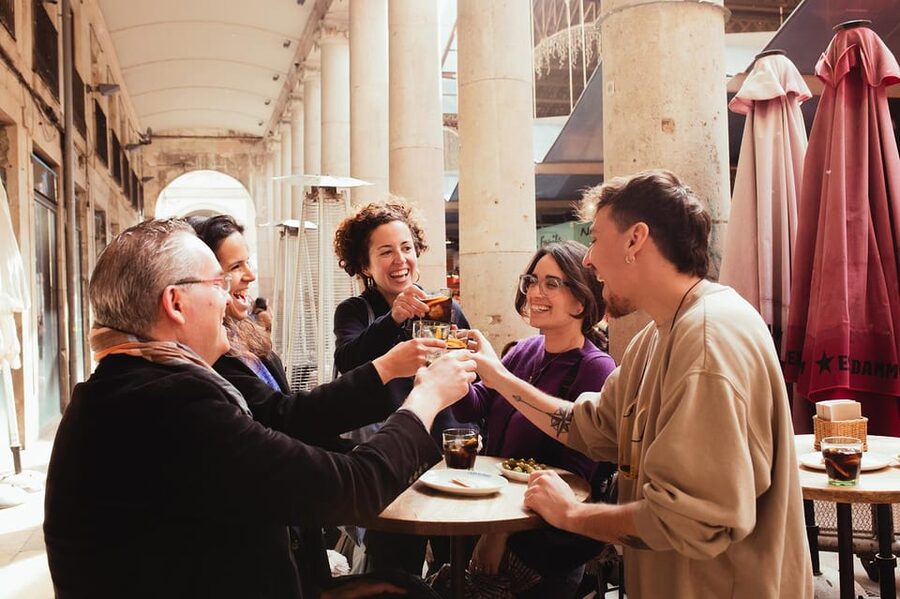 Barcelona: Small Group Gothic, Tapas & Churros Tour! - Mercat de la Boqueria, eating with your eyes before you eat with your mouth
