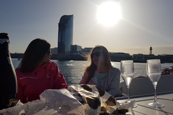 Barcelona Small Group Sailing with Snacks and Cava - Hotel W Barcelona (the Sail Hotel) and Barceloneta’s real beach energy