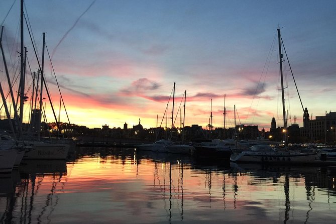 Barcelona Sunset Cruise with Light Snacks and Open Bar - The swim stop: great when it happens, flexible when it does not