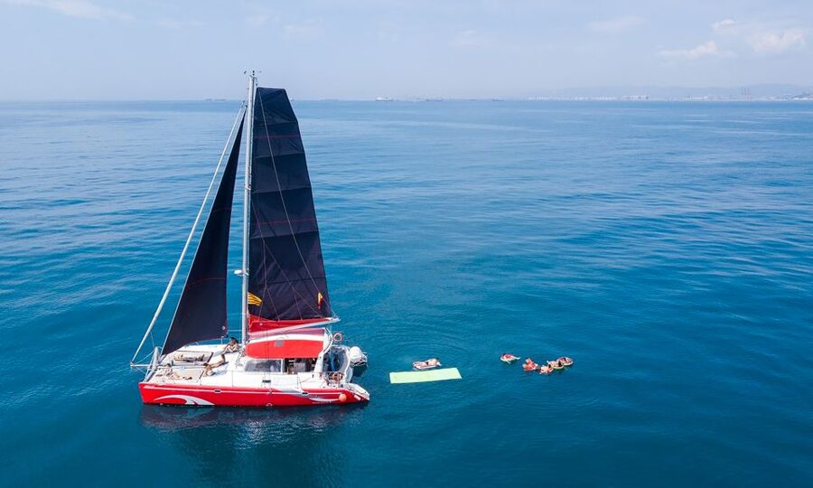 Barcelona: Sunset or Day Catamaran Cruise with Tapa & Drink - What the 2-Hour Sail Feels Like on Barcelona Coast