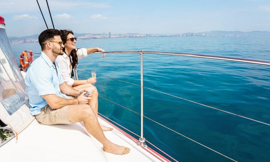 Barcelona: Sunset or Day Catamaran Cruise with Tapa & Drink - Crew Energy and Names I’ve Seen Highlighted