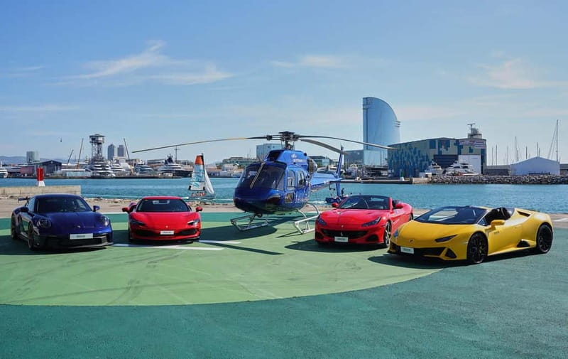 Barcelona: Supercar Driving and Helicopter Experience - Supercar and Helicopter in Barcelona: The Best Parts That Matter