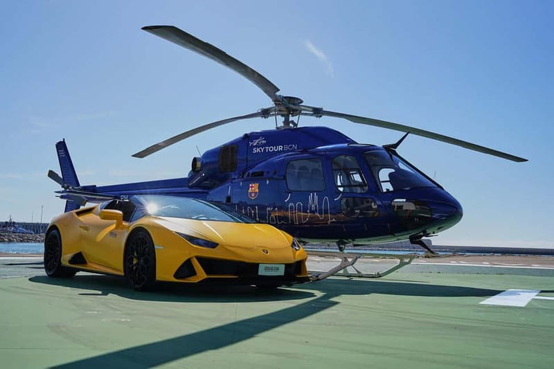 Barcelona: Supercar Driving and Helicopter Experience - Entering the Driver Seat: A Supercar Route by Barceloneta