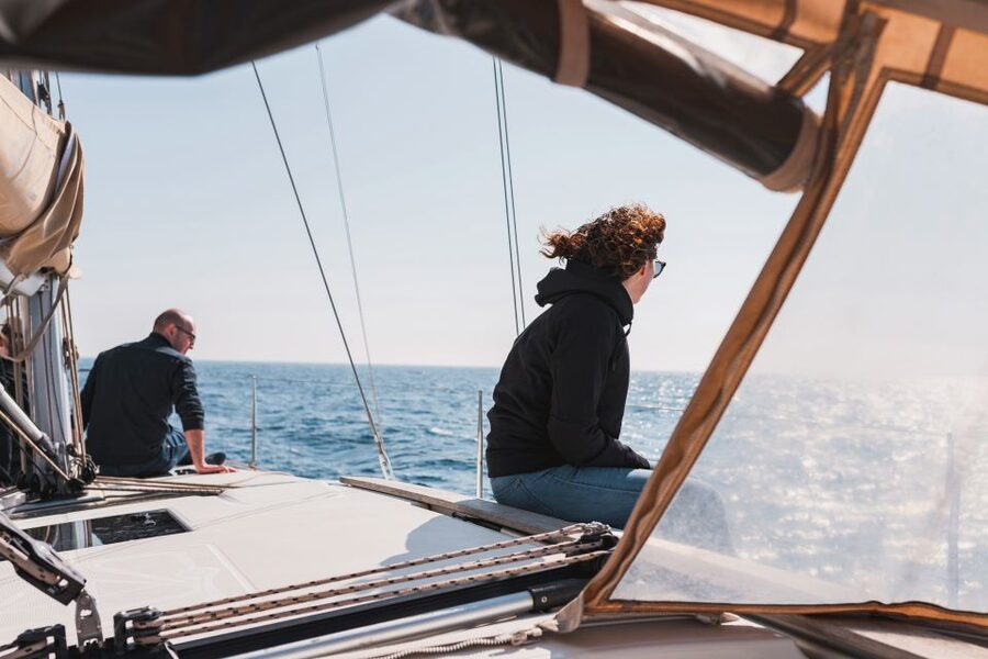 Barcelona: Two-Hour Midday or Sunset Sailing Cruise - Marina Vela to the sea: the quickest way to reset your Barcelona day