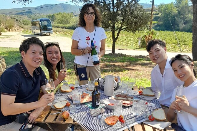 Cava tour to 3 family wineries with hotel pick-up - The Drive Out of Barcelona Sets the Tone