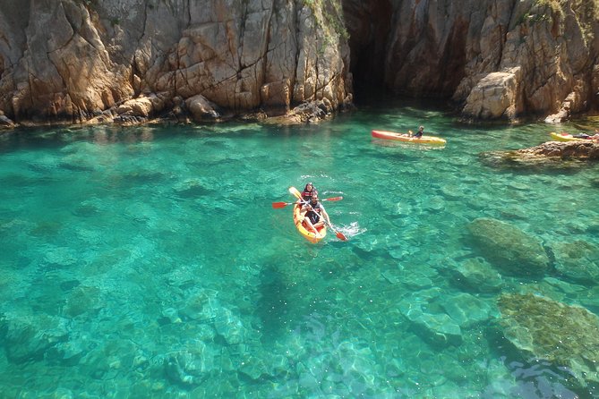Costa Brava Kayaking and Snorkeling Small Group Tour with Lunch - Meeting point in Sant Martí, then off to S’Agaró