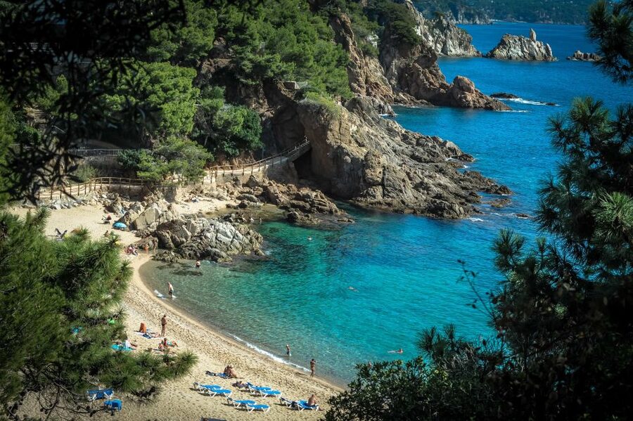 From Barcelona: Costa Brava Day Tour with Lunch - Blanes Botanical Gardens: sea views and exotic plant energy