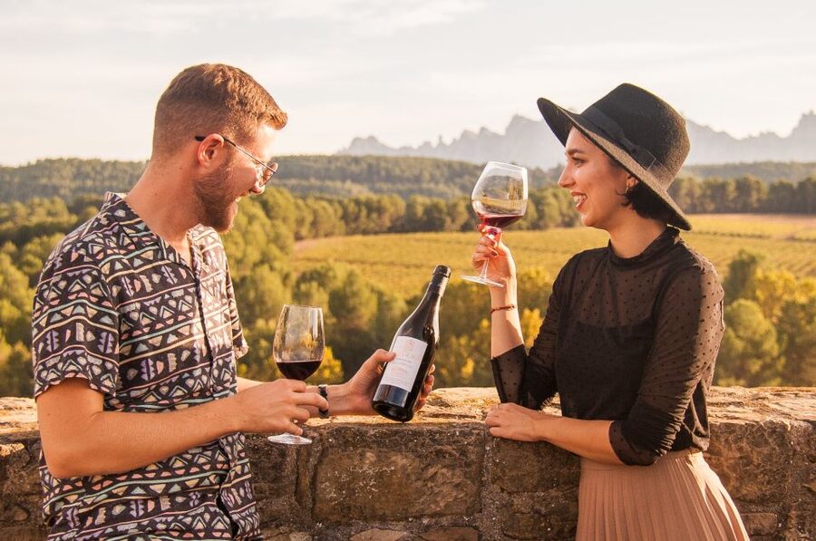 From Barcelona: Montserrat Half-Day Wine and Tapas Trip - Montserrat Monastery plus a Catalan wine castle, all in one day