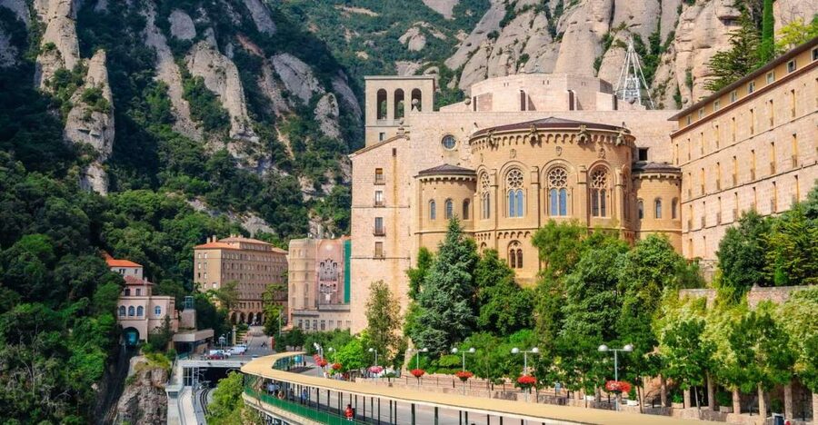 From Barcelona: Montserrat Private Day Trip With Pickup - Montserrat Natural Park stop and guided walk