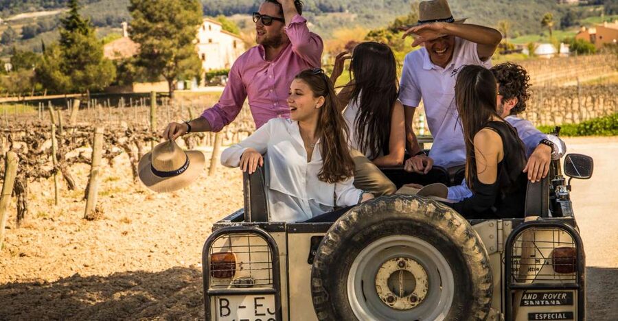 From Barcelona: Penedés Vineyards Tour by 4WD w/Wine & Cava - Penedès From Barcelona: Wine, Cava, and a 4WD Vineyard Loop