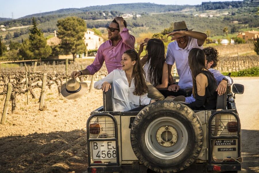 From Barcelona: Penedés Vineyards Tour by 4WD w/Wine & Cava - Can Bas Estate: 2,000-Year Vines, Subterranean Cellars, and a 3-Wine Start
