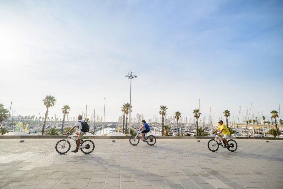 From Barcelona: Private Alella Wine Tour by Electric Bike - The ride back via El Masnou train: why it’s smart planning