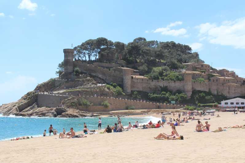 From Barcelona: Tossa de Mar Day Tour with Beach Time - The 45-Minute Old Town Walk: Fortifications, Vila Vella, and a Lighthouse Finale