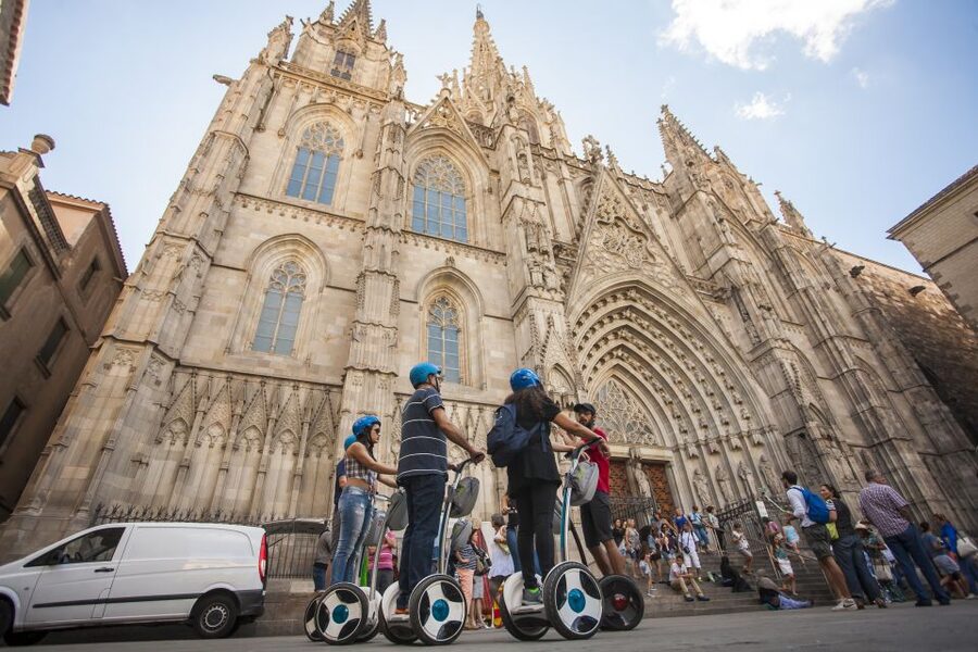 Gaudi's Barcelona 2-Hour Segway Tour with a Live Guide - L’Eixample-style avenues: gliding through broad boulevards with bike lanes and parks