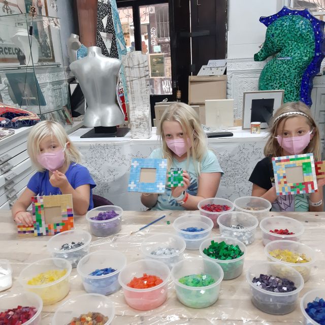 Guided Gaudí’s Trencadís Mosaic Workshop in Barcelona - The Workshop Flow: Learn Tools, Then Make Your Own Design