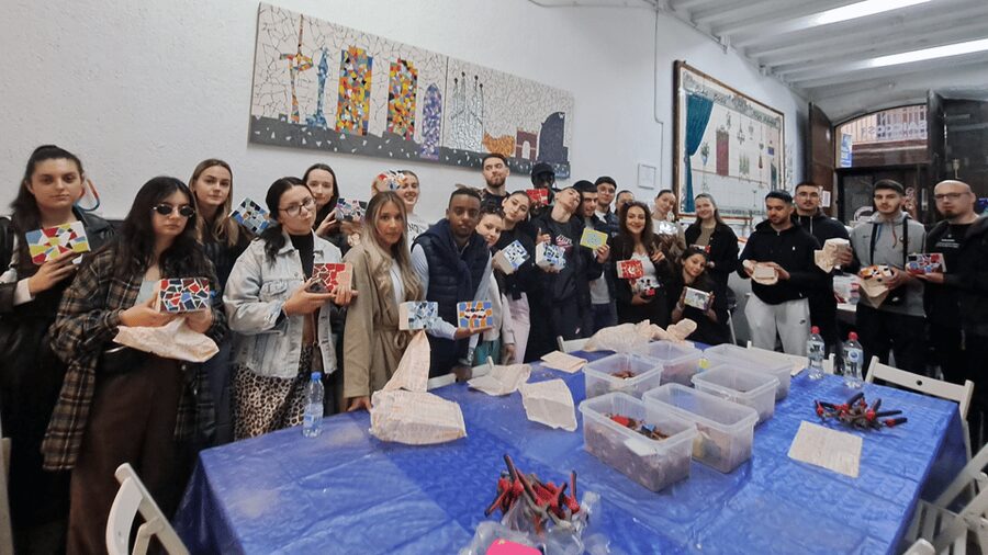 Guided Gaudí’s Trencadís Mosaic Workshop in Barcelona - What You Can Actually Take Home